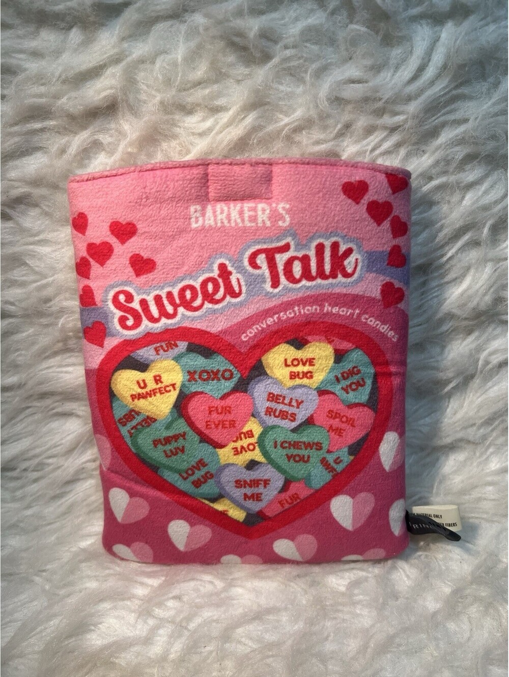 Pet Shop by Fringe Studio Sweet Talk Burrow Plush Dog Toy